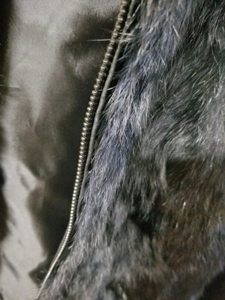 "Black Swan" Fur Coat