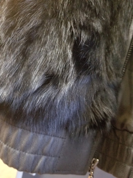 "Black Swan" Fur Coat